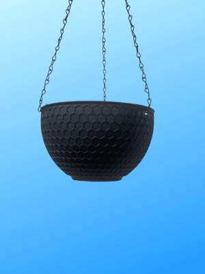 Macetero Colgante  Autorregante  Color: Negro 21x13 CM