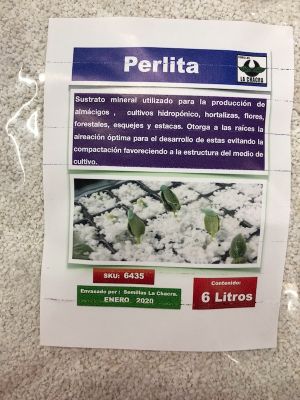 PERLITA 6 Litros La Chacra