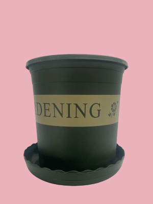 Maceteros Gardening con PlatoVerde: 20x20 CM