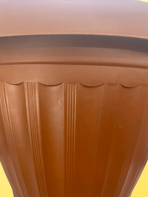 Macetero Estriado Red. Terracota 47x34 CM