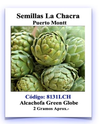 ALCACHOFA GREEN GLOBE. 2 Gramos