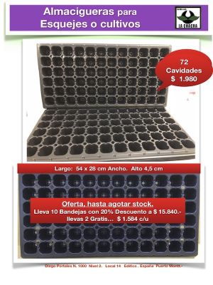 Almaciguera Bandeja 72 CV