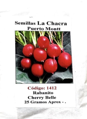 Rabanito Saxa Rojo Entero. 25 Gramos