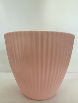 Maceteros Rayado Rosado, Resina