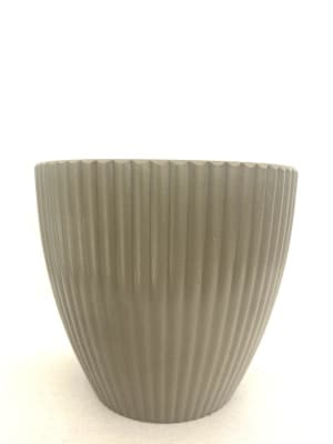 Maceteros Rayado Café Resina