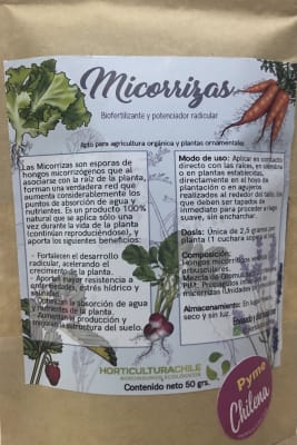MICORRIZAS 50 Gramos ( Biofertilizante, Orgánico )