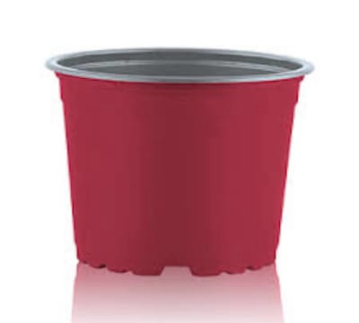 Maceteros Pequeños Termoformado Color: Rojo VCG-13