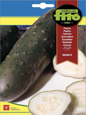 PEPINO NEGRITO MEDIO LARGO VERDE