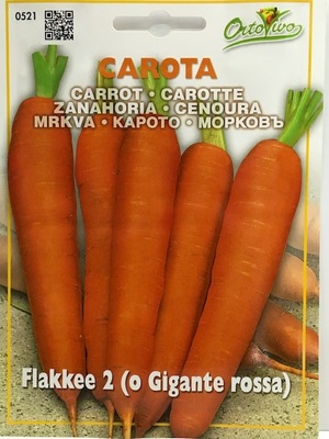 ZANAHORIA FLAKEE  6 Gramos