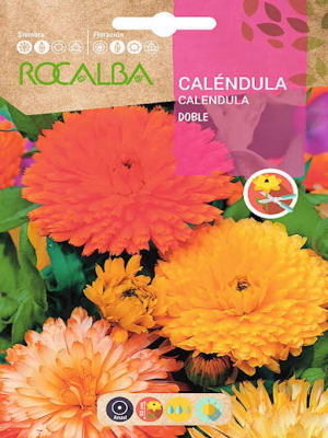 CALÉNDULA  DOBLE VARIADA 10 G
