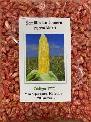 Maíz Super Dulce .RETADOR. 250 Gramos