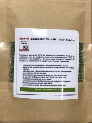 BASACOTE  PLus 3M Sachet 100 Gramos.