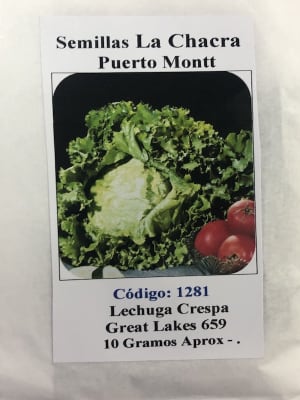 Lechuga Great Lakes 659 (Col de Nápoles) 10 Gramos