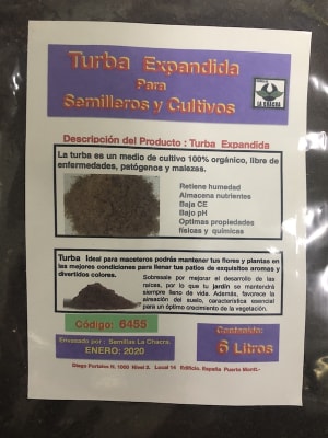 Turba Expandida 6 Litros