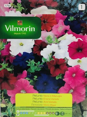 PETUNIA ENANA COLORES VARIADADOS