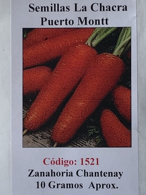 Zanahoria Royal Chantenay 10 Gramos