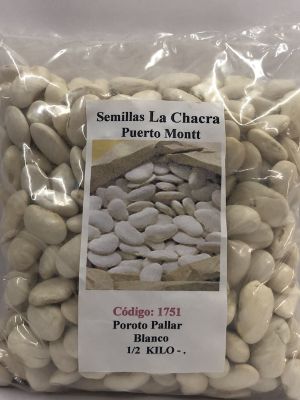 Poroto Pallar Blanco 500 GRAMOS