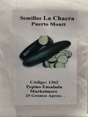 Pepino Marketmore Ensalada 25 Gramos