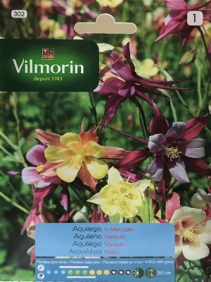 AGUILEGIA VIVAZ COLORES VARIADOS