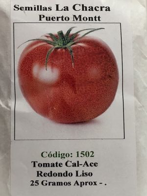 Tomate Cal-Ace. Liso 25 Gramos.