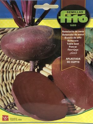 REMOLACHA DE MESA ROJA PLATO DE EGIPTO 13 GRAMOS