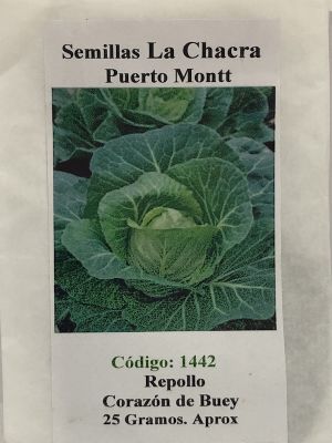 Repollo Corazón de Buey 25 Gramos