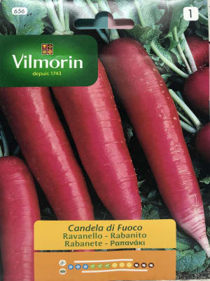 RABANITO LARGO ROJO 12  GRAMOS