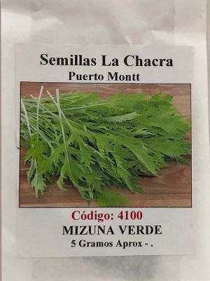 Mizuna Verde Sobre