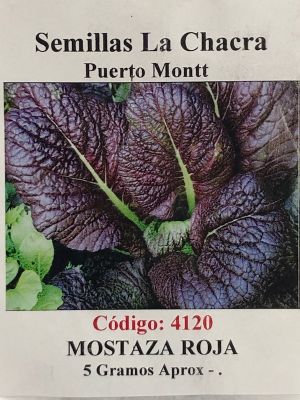 Mostaza Roja 5 Gramos