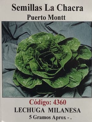Lechuga Milanesa Invierno 5 Gramos