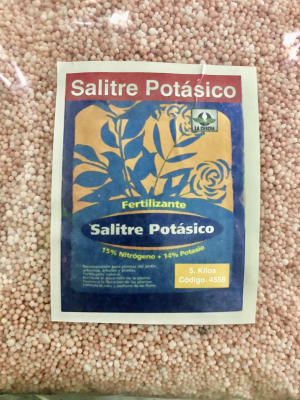 Salitre Potásico 5 Kilos La Chacra