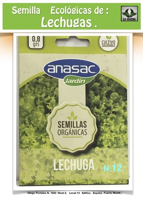 LECHUGA Lollo Bionda Orgánica