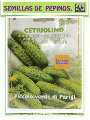 PEPINILLO VERDE 2 Gramos