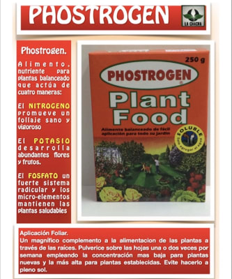 Phostrogen- 250 Gramos.