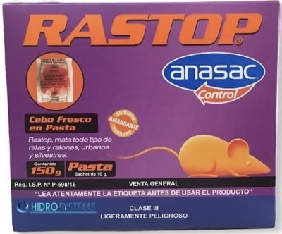 Rastop Caja 150 Gramos