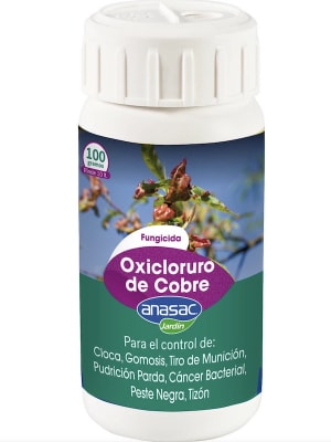 OXICLORURO DE COBRE FRASCO 100 GMS.