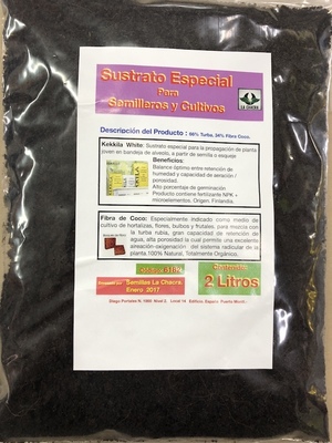 Sustrato 2 Litros La Chacra.