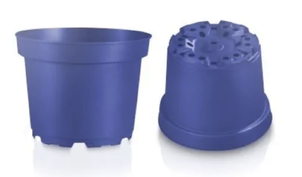 Macetero Inyect Plástico MCI-19 Color: Azul Ultramar1