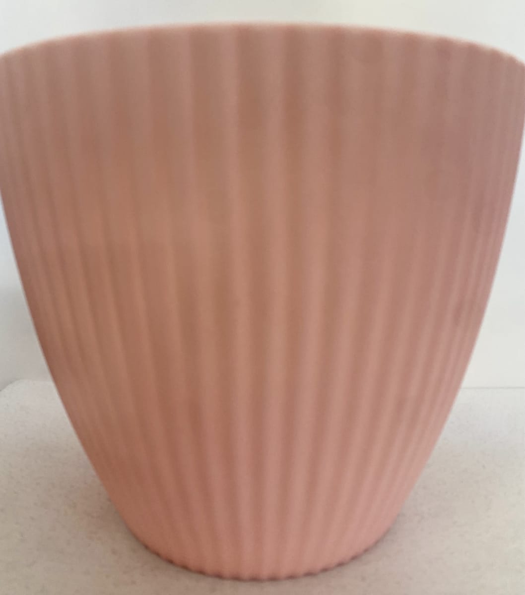 Maceteros Rayado Resina Grande Rosado1