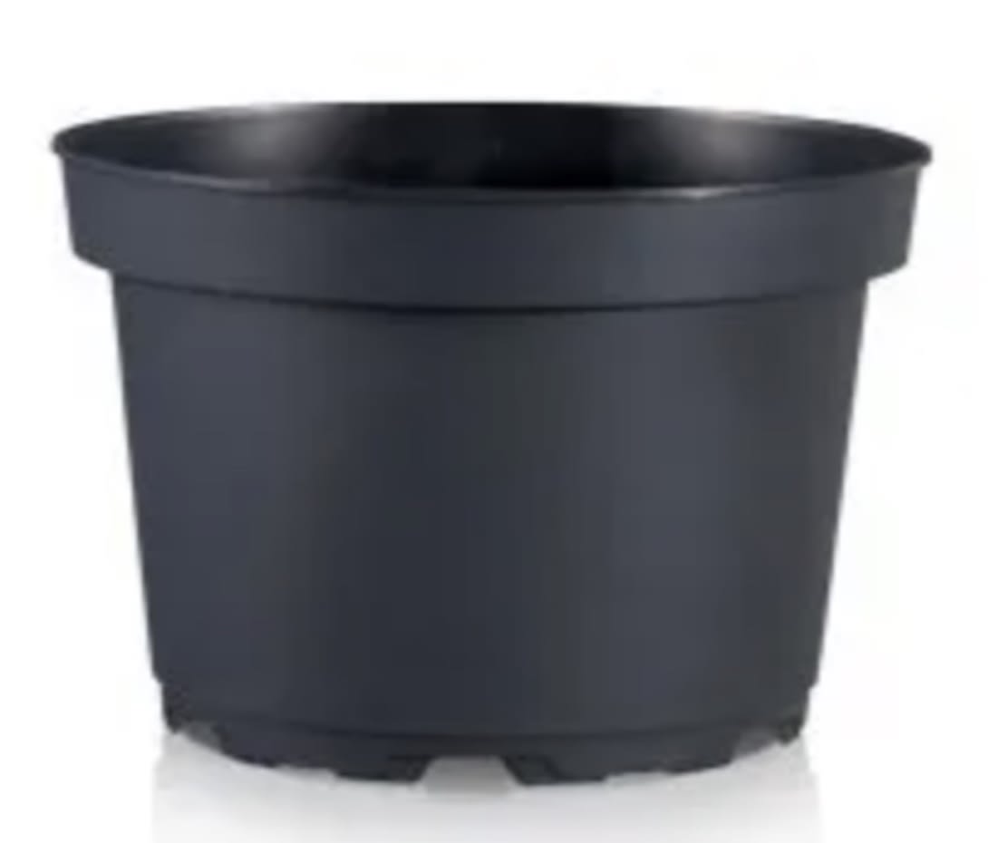 Macetero Inyect Plástico MCI-23. Color: Negro1