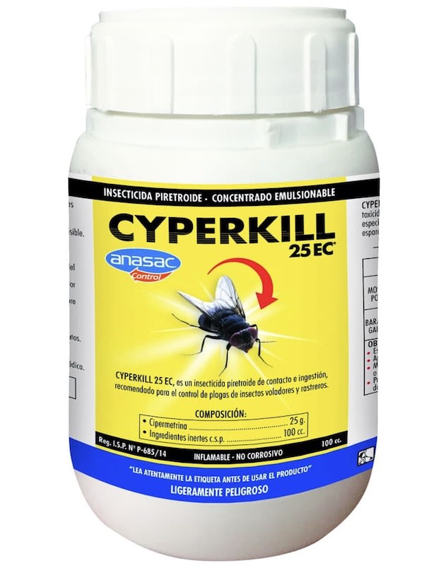 Cyperkill 25 EC Frasco 100 cc1