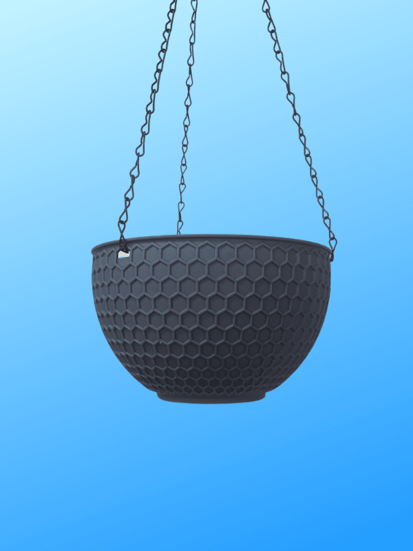 Macetero Colgante  Autorregante  Color: Gris 21x13 CM1