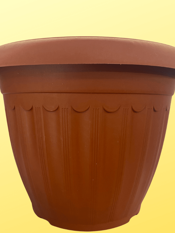 Macetero Estriado Red. Terracota 34x25 CM1