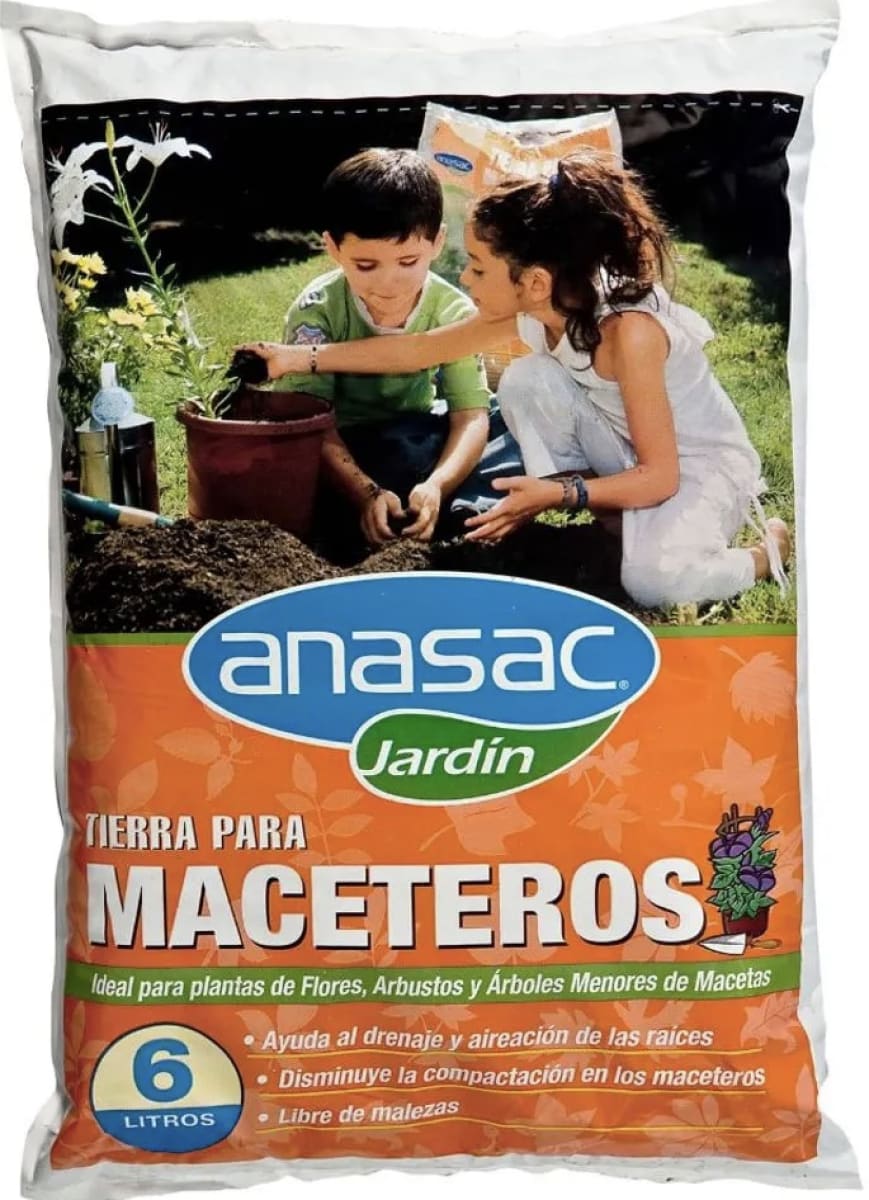 Tierra de Hojas para Maceteros. 6 Litros1