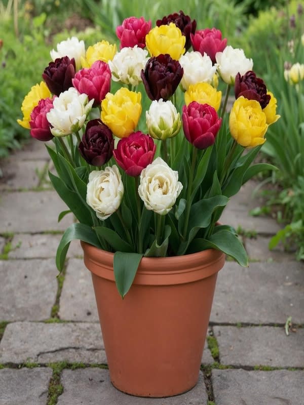 5 Docenas de Bulbos Tulipas 12 Colores Disponibles Calibre 12-142