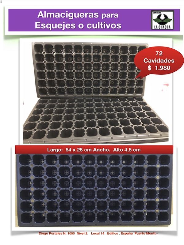 Almaciguera Bandeja 72 CV1