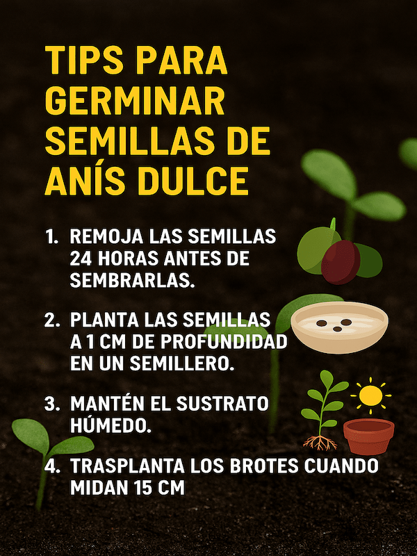 Anís Dulce, Semillas3
