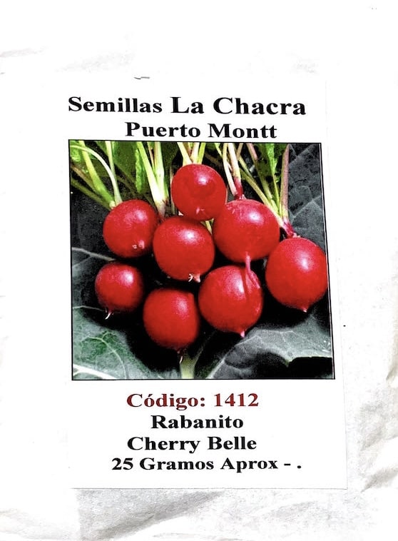 Rabanito Saxa Rojo Entero. 25 Gramos1