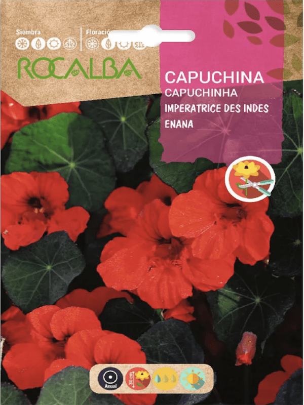 CAPUCHINA, Enana. Imperatrice  Colores Variados1