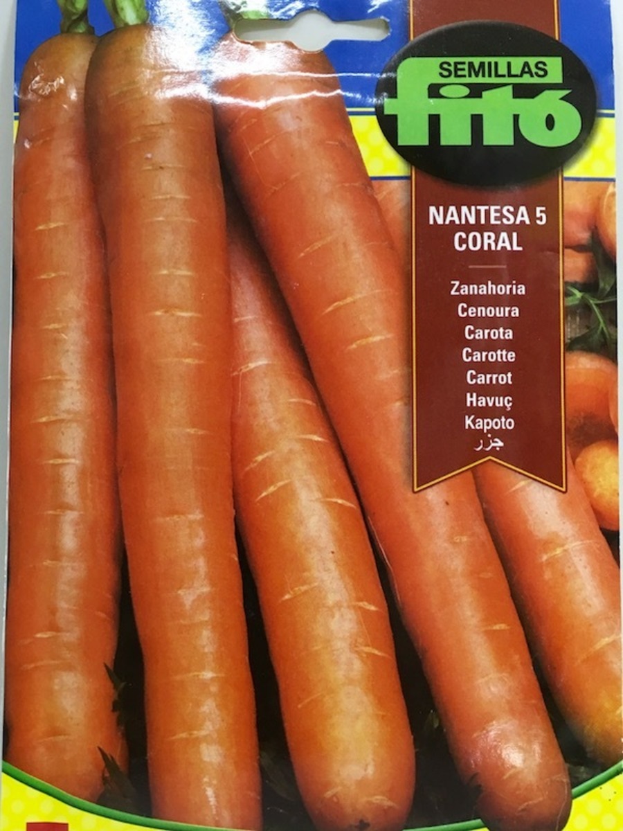 ZANAHORIA NANTESA-5 CORAL 15 Gramos1